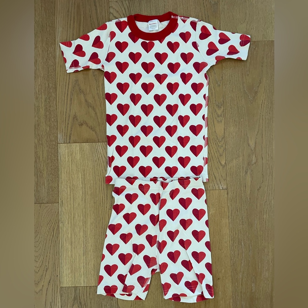 Hanna Andersson Short John Pajamas size 150 / US 12